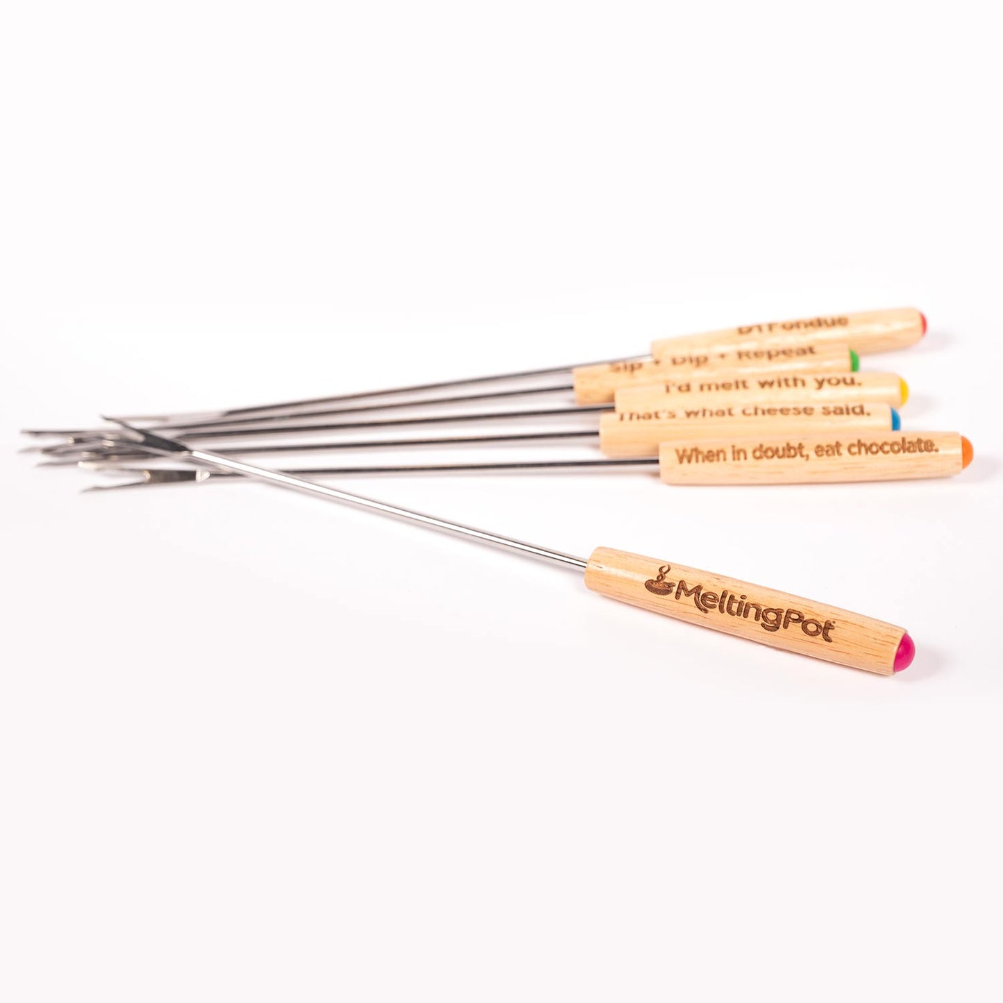 Melting Pot Witty Fondue Forks