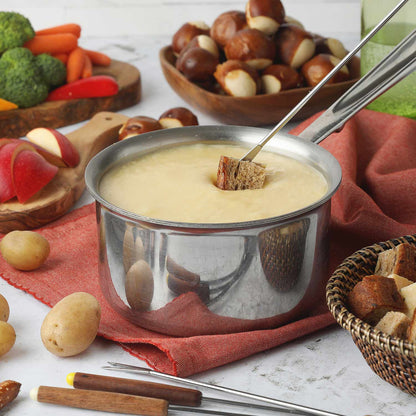 Pot of Classic Cheese Fondue